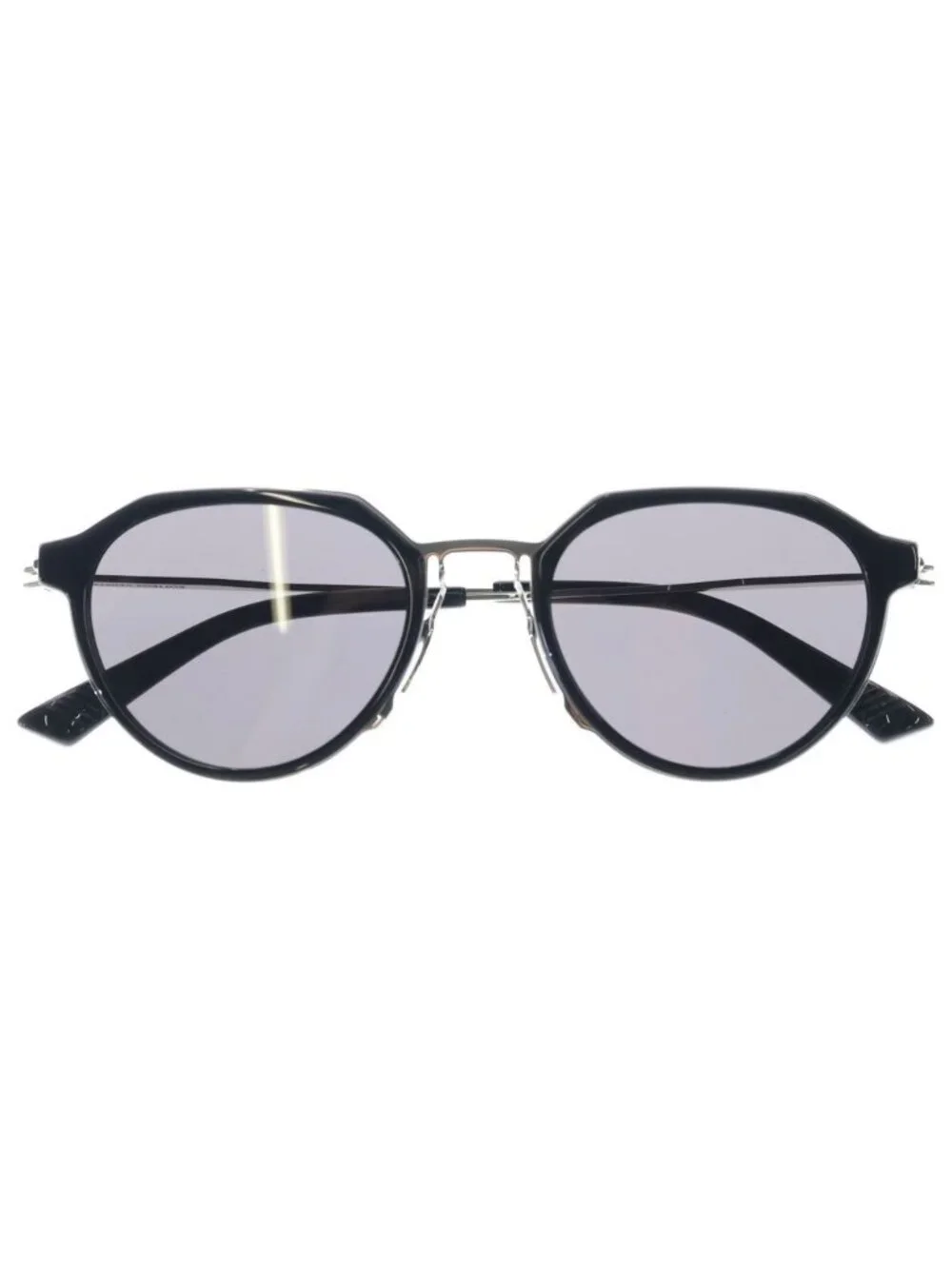 Bottega Veneta Ultra Thin Santos Sunglasses Black Eyewear